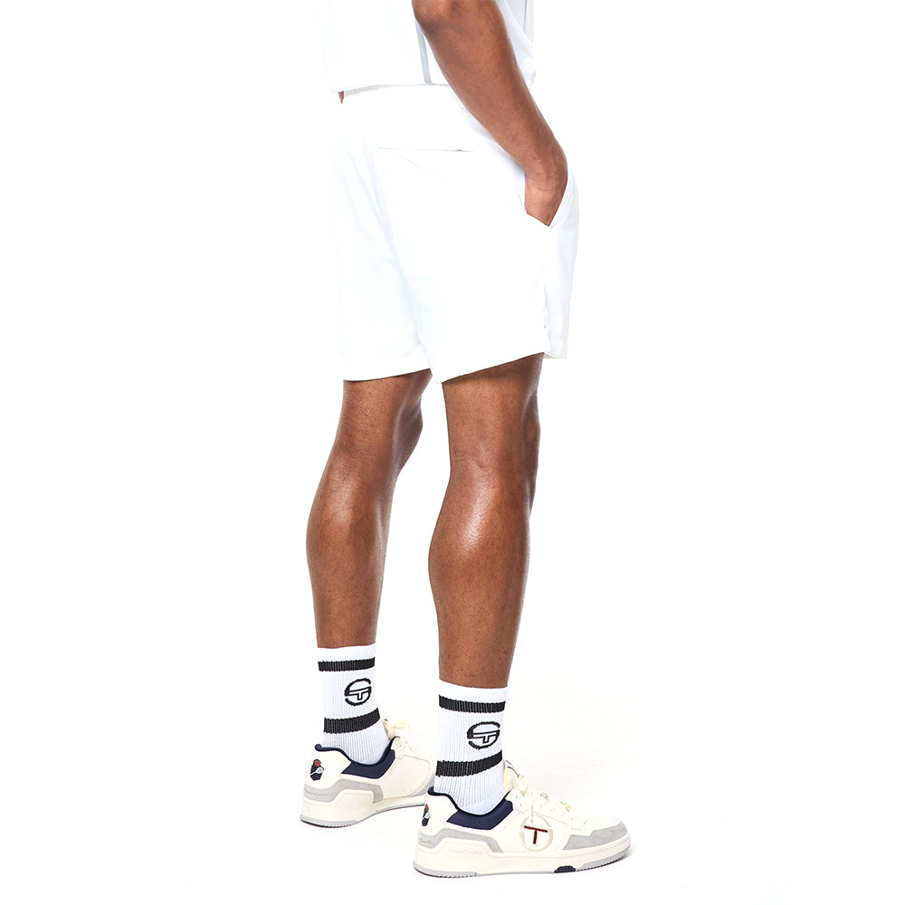 Sergio Tacchini Campo Court Short - Brilliant White