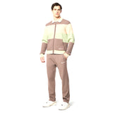 Sergio Tacchini Enzo Striped Track Jacket - Taupe Grey