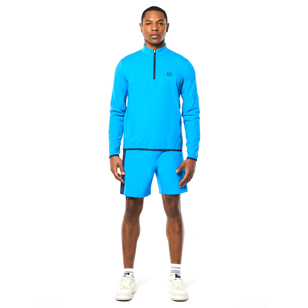 Sergio Tacchini Elio 1/4 Zip Pullover - French Blue