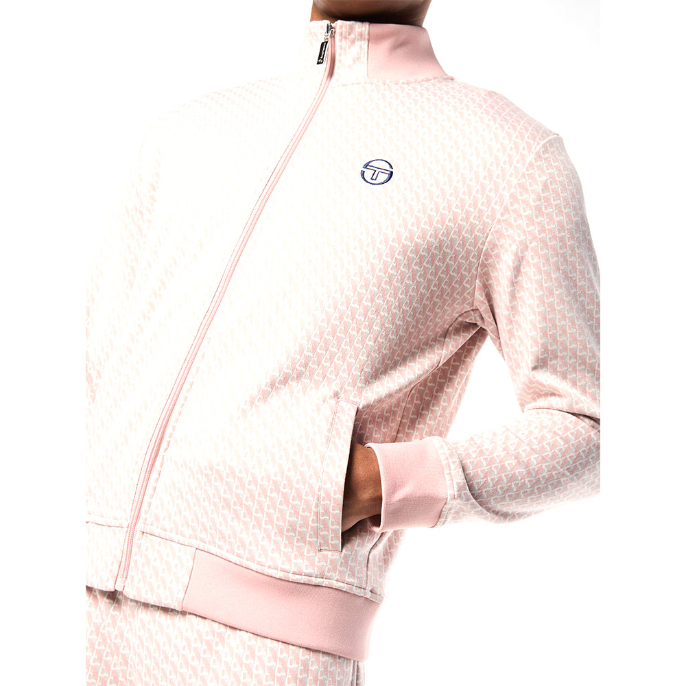 Sergio Tacchini Paolo Knit Track Jacket - Pale Mauve