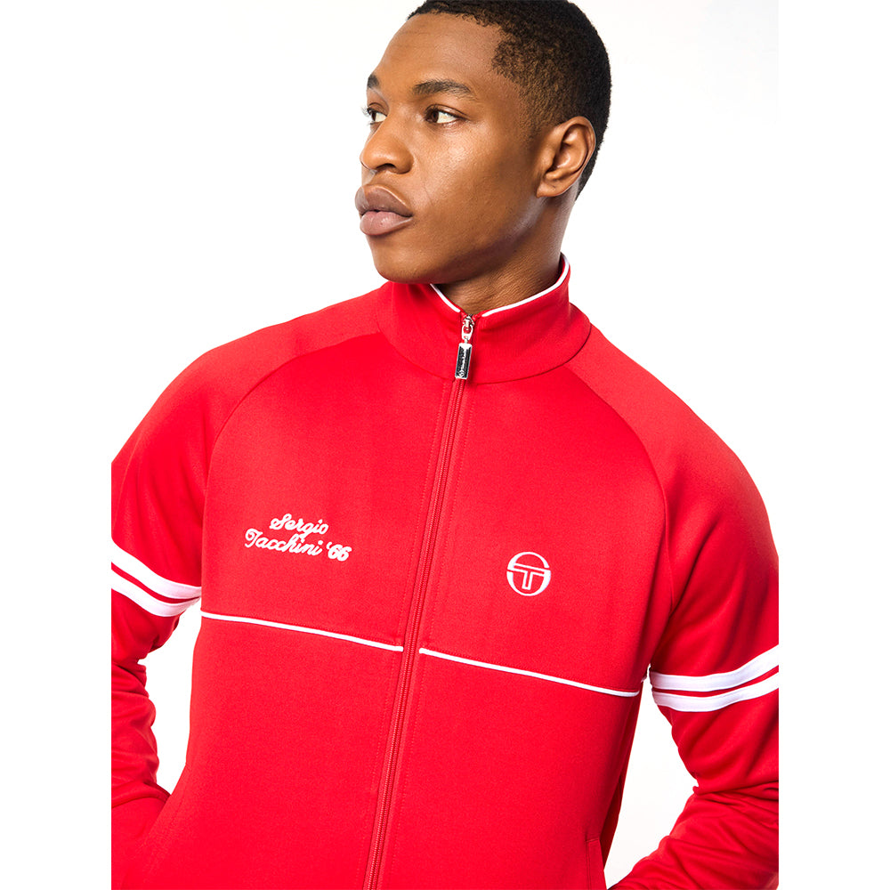 Sergio Tacchini Orion Davis Track Jacket - Adrenaline Rush/ White