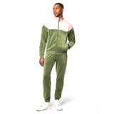 Sergio Tacchini Cielo Velour Track Jacket - Bronze Green