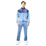 Sergio Tacchini Cielo Velour Track Jacket - Faded Denim