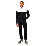 Sergio Tacchini Cielo Velour Track Jacket - Black Beauty