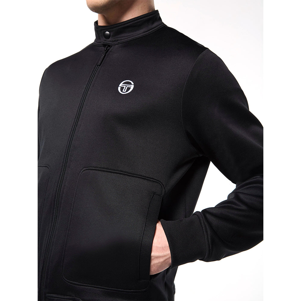 Sergio Tacchini Sandro Track Jacket - Black Beauty