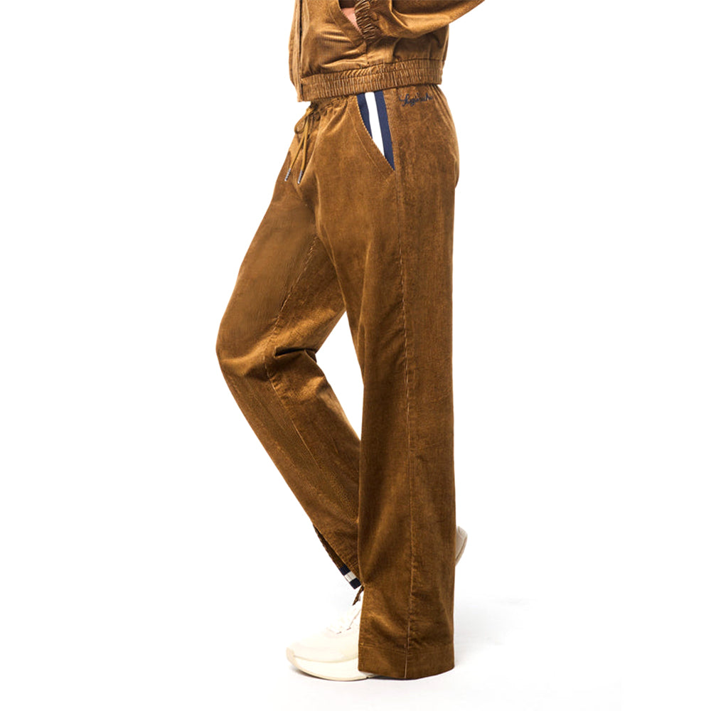 Sergio Tacchini Women's Cordurato Track Pant |  Bronze Brown