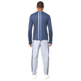 Sergio Tacchini Attivo Damarindo Long Sleeve Tee - Maritime Blue