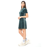 Sergio Tacchini Lina Velour Dress - Green Gables
