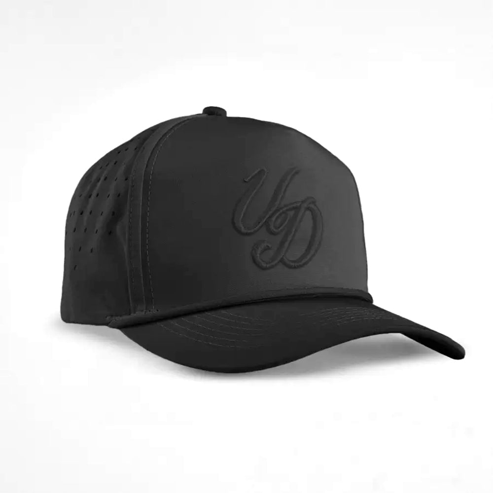UDRIPPIN Cursive Drippin Hat - Blackout