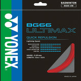 Yonex Badminton String BG66 Ultimax - 10m Set & 200m Reel