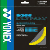 Yonex Badminton String BG66 Ultimax - 10m Set & 200m Reel