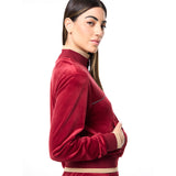 Sergio Tacchini Leta Velour Jacket - Rhubarb