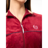 Sergio Tacchini Leta Velour Jacket - Rhubarb