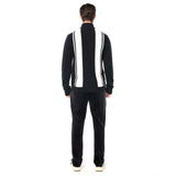 Sergio Tacchini Young Line Knit Polo - Black/ Gardenia