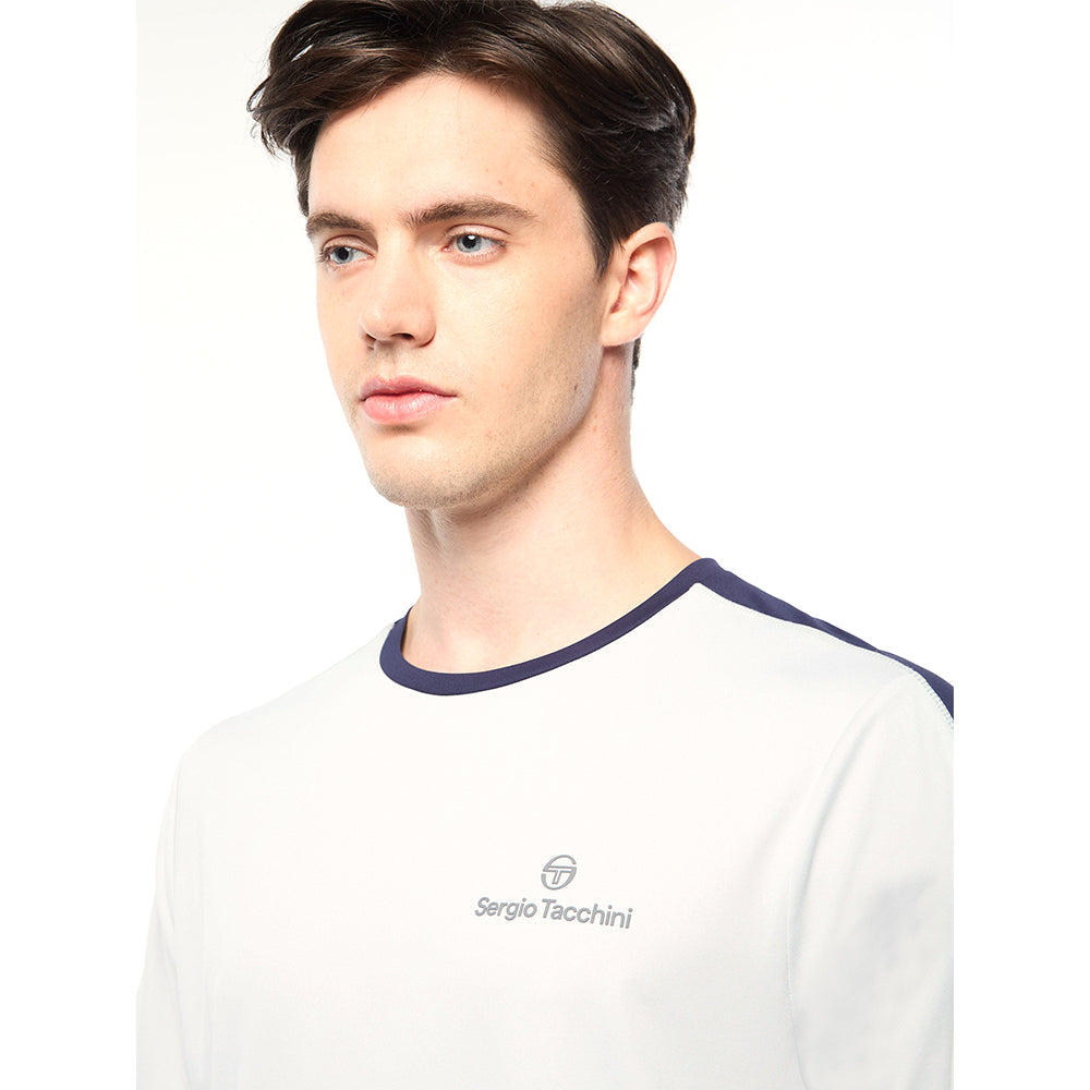 Sergio Tacchini Tore T -Shirt - Quiet Grey