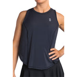 Urban Court - Black Cross-back Performance Tank