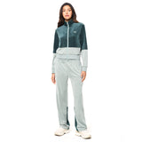 Sergio Tacchini Lina Velour Track Jacket - Green Gables