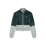 Sergio Tacchini Lina Velour Track Jacket - Green Gables