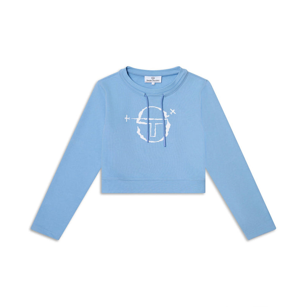 Sudadera Sergio Tacchini Piano con cuello redondo | Azul Della Robbia
