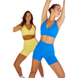Astoria LUXE BALANCE Plunge Sports Bra - Sapphire Blue