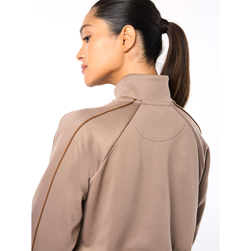 Sergio Tacchini Miss Lioni Track Jacket - Taupe Grey