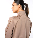 Sergio Tacchini Miss Lioni Track Jacket - Taupe Grey