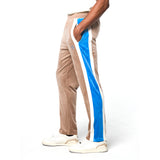 Sergio Tacchini Lazaro Velour Track Pant - Taupe Grey