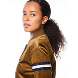 Chaqueta de chándal Cordurato para mujer Sergio Tacchini | Marrón bronce