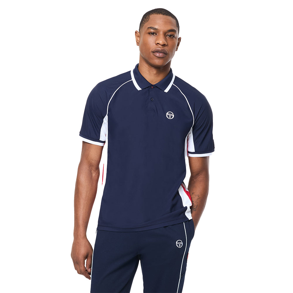 Sergio Tacchini Macchina Polo - Maritime Blue