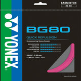 Yonex Badminton String BG80 - 10m Set & 200m Reel