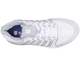 93379-107-M | WOMENS HYPERCOURT EXPRESS LEATHER | WHITE/SILVER/GLACIER GRAY