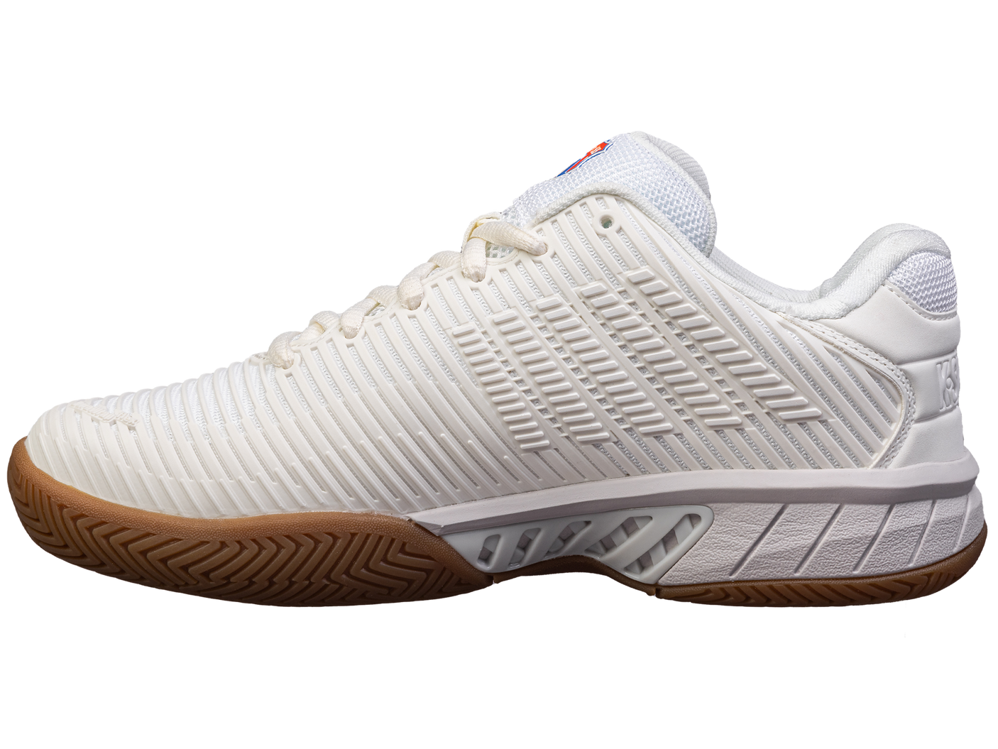 Zapatillas K-Swiss Hypercourt Express 2 Indoor para mujer | Blanco brillante/Goma