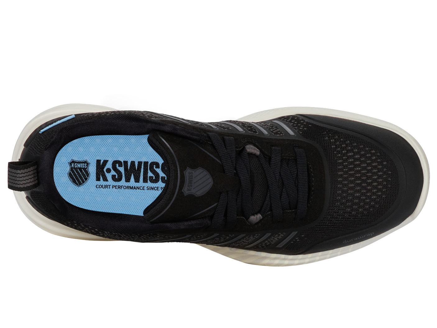K-Swiss Women's Shoes Ultra Court | Black/Snow White/Asphalt