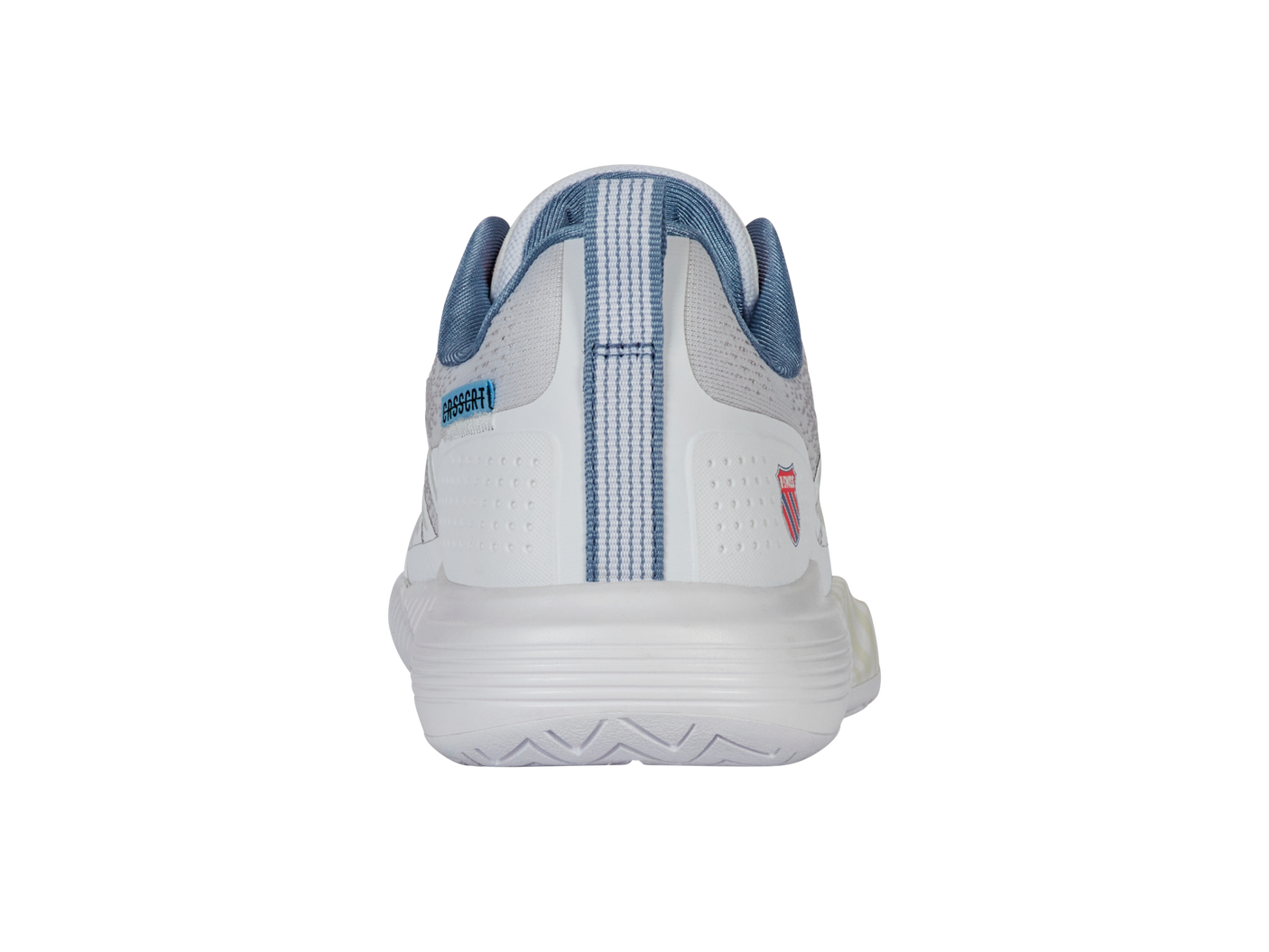 Zapatillas K-Swiss de mujer Ultra Court | Blanco/Tejano Descolorido/Dubarry