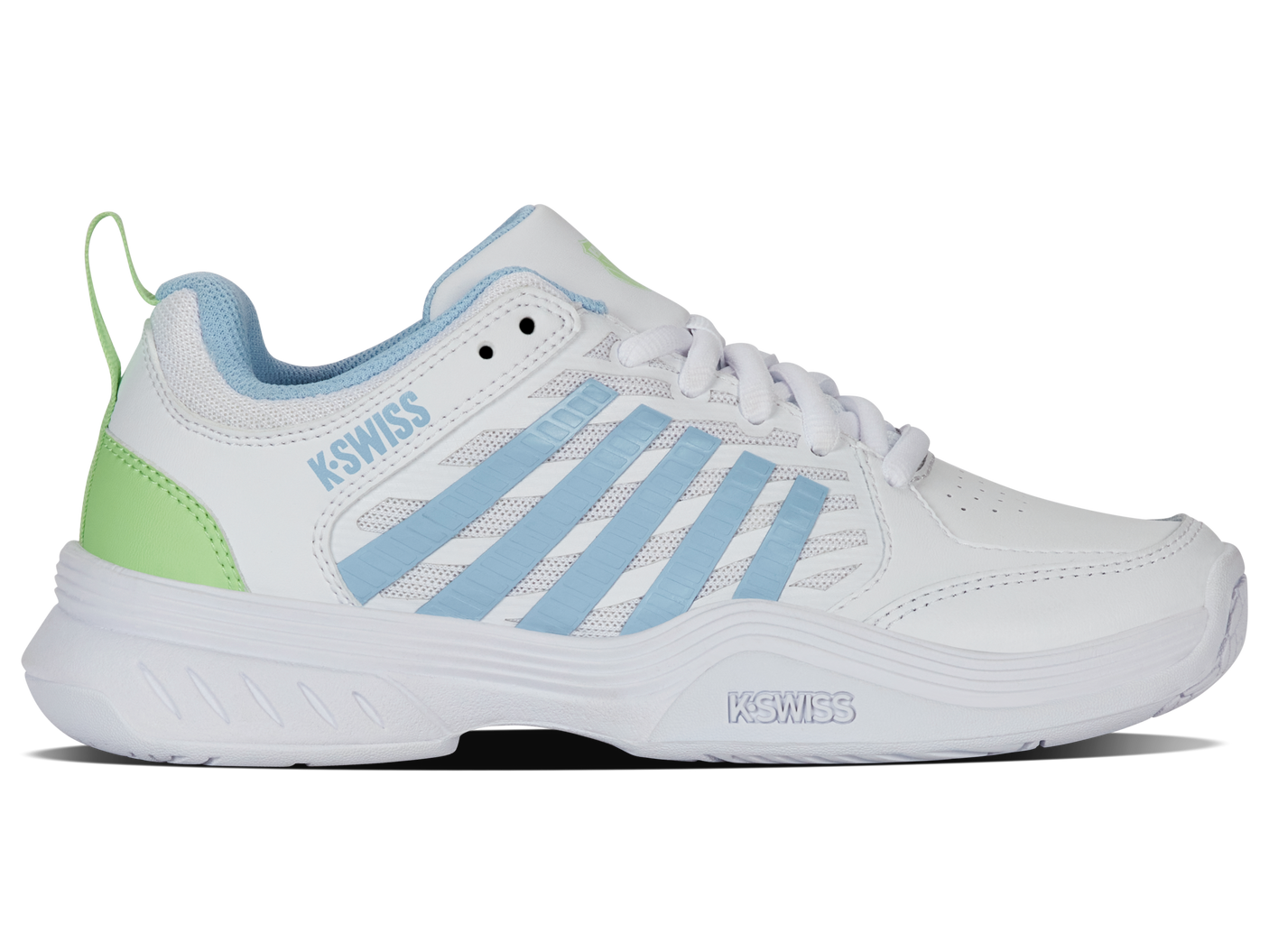 K-Swiss Women's Shoes Court Express 2 | White/Dutch Canal/Paradise Green