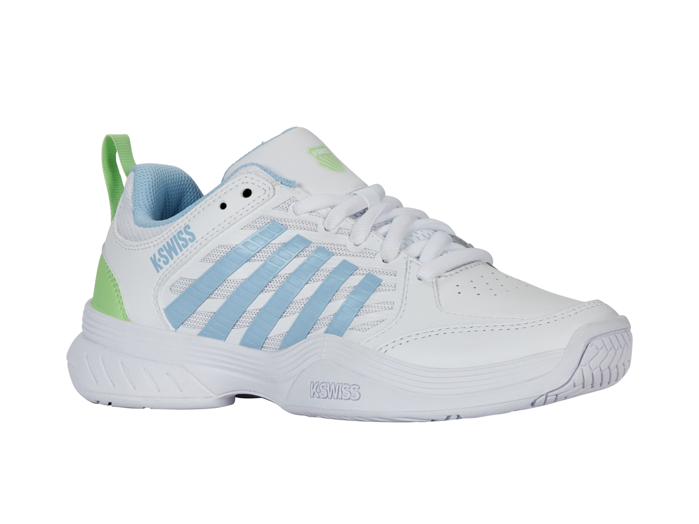 K-Swiss Women's Shoes Court Express 2 | White/Dutch Canal/Paradise Green