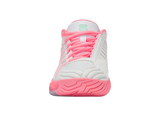 K-Swiss Women's Shoes Ultrashot 4 | White/Neon Pastel Pink/Hot Neon Pink
