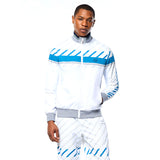 Sergio Tacchini Quadretto Track Jacket - Brilliant White
