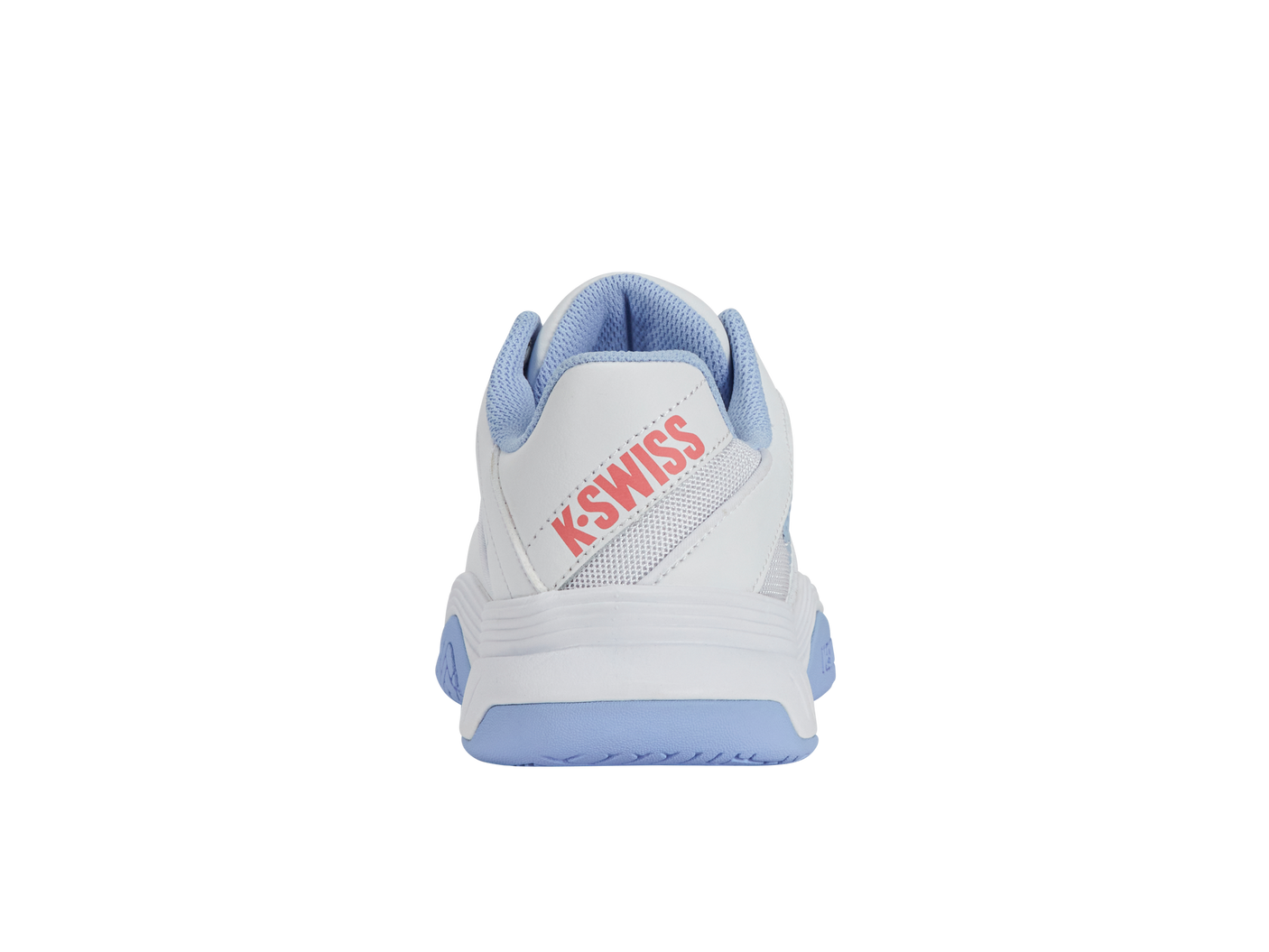 Zapatillas K-Swiss Court Express para mujer | Blanco/Aire libre/Fresa hielo
