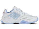 Zapatillas K-Swiss Court Express para mujer | Blanco/Aire libre/Fresa hielo