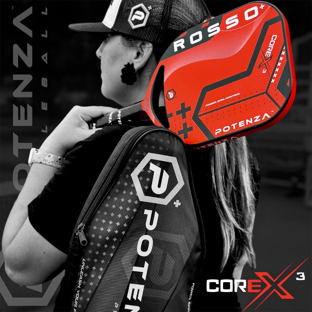 Pala de Pickleball Potenza Pickleball ROSSO+ COREx3