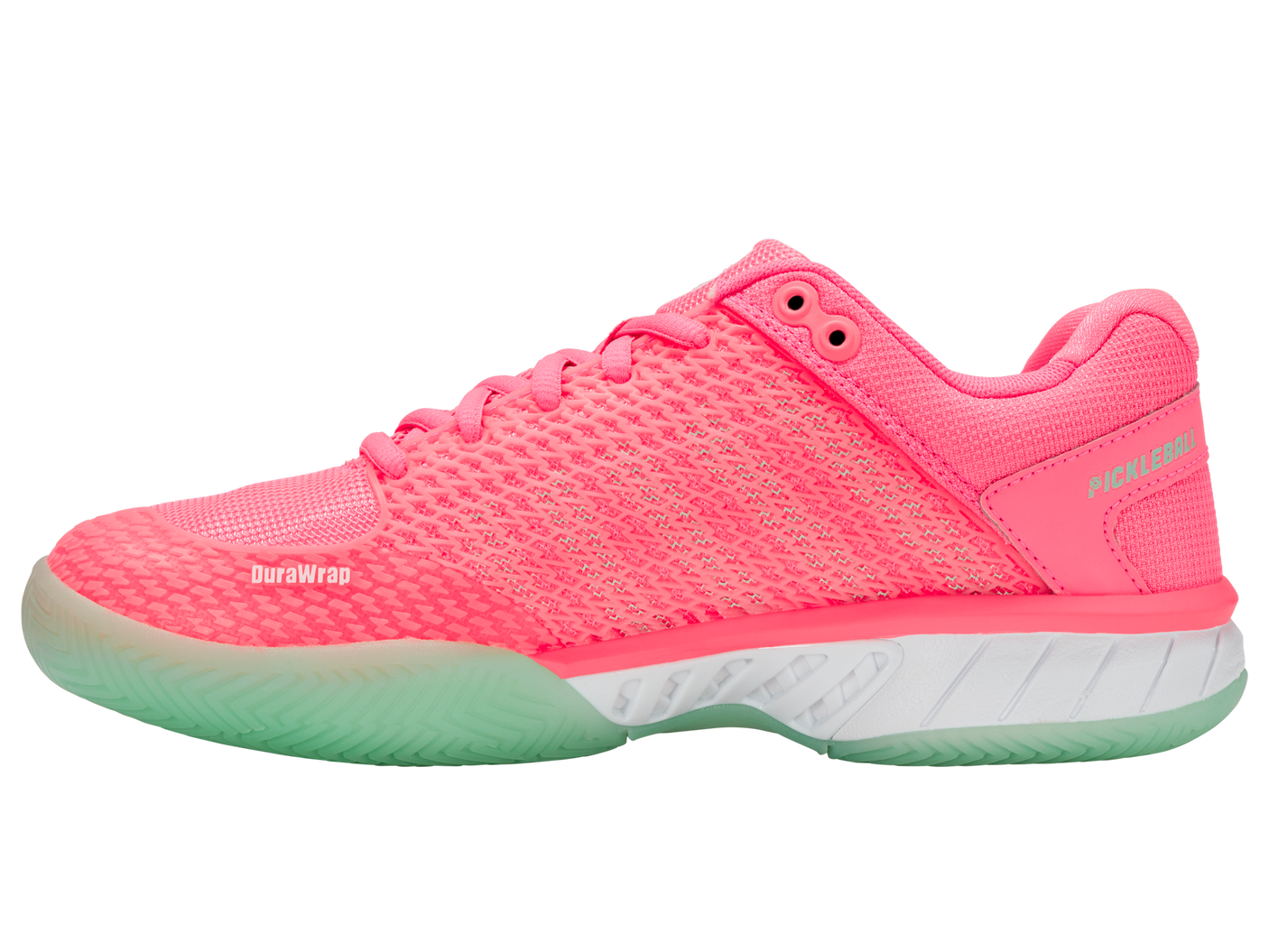 K-Swiss Women's Shoes Express Light Pickleball | Neon Pastel Pink/Neon Mint/White