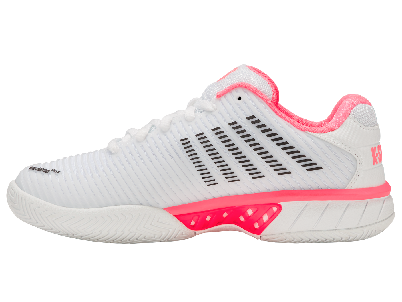 96613-173-M | HYPERCOURT EXPRESS 2 | WHITE/NEON PASTEL PINK/BLACK