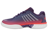Zapatillas K-Swiss Hypercourt Express 2 para mujer | Plumeria morada/Blanco/Coral intenso