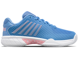 K-Swiss Women's Shoes Hypercourt Express 2 Clay | Silver Lake Blue/White/Orchid Pink