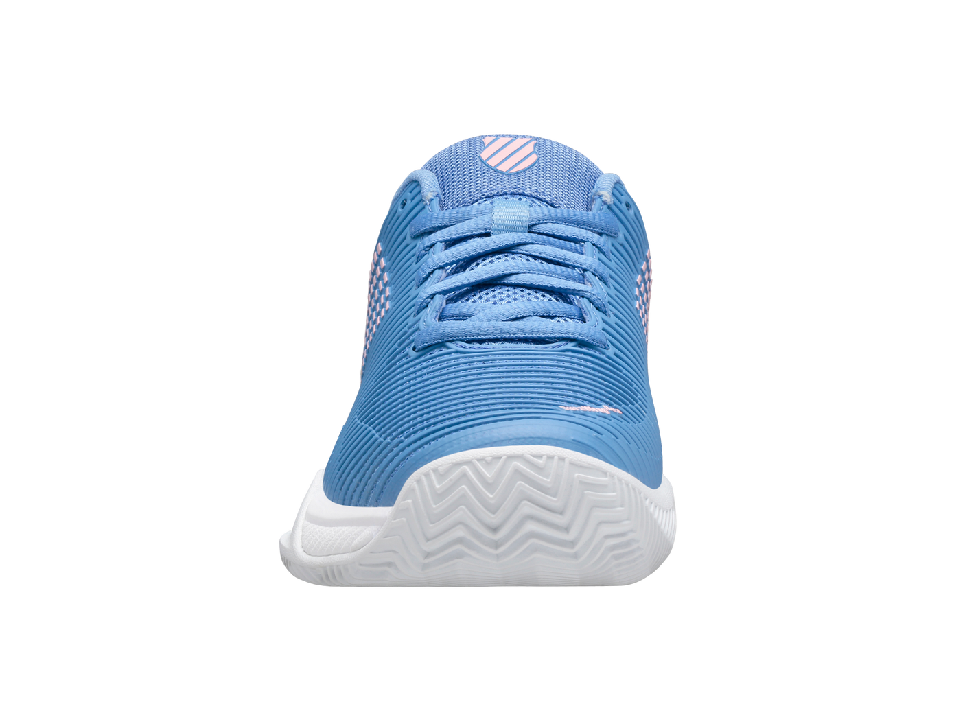 K-Swiss Women's Shoes Hypercourt Express 2 Clay | Silver Lake Blue/White/Orchid Pink