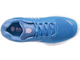 K-Swiss Women's Shoes Hypercourt Express 2 Clay | Silver Lake Blue/White/Orchid Pink