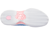 K-Swiss Women's Shoes Hypercourt Express 2 Clay | Silver Lake Blue/White/Orchid Pink