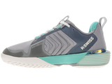 Zapatillas K-Swiss Ultrashot 3 para mujer | Aleación/Blanco brillante/Turquesa