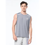 Sergio Tacchini Attivo Damarindo Tank - Quiet Gray